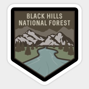 Back Hills National Forest South Dakota Sticker